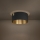 Eglo - Plafondlamp 1xE27/40W/230V zwart/goud