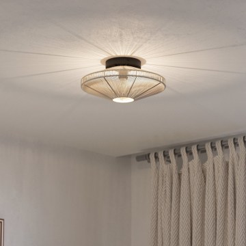 Eglo - Plafondlamp 1xE27/40W/230V Ø 38 cm crème