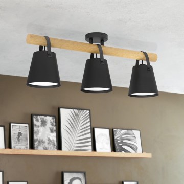Eglo - Plafondlamp 3xE27/10W/230V