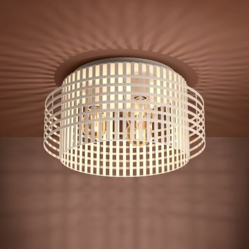 Eglo - Plafondlamp 3xE27/40W/230V crème