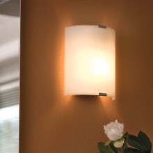 EGLO - Plafondwandlamp 1xE27/60W wit