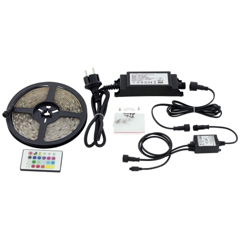 Eglo - RGB Dimbare LED strip LED/20W/230V IP44 + afstandsbediening