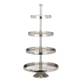 Eglo - Serveerstandaard 70x35 cm glanzend chroom
