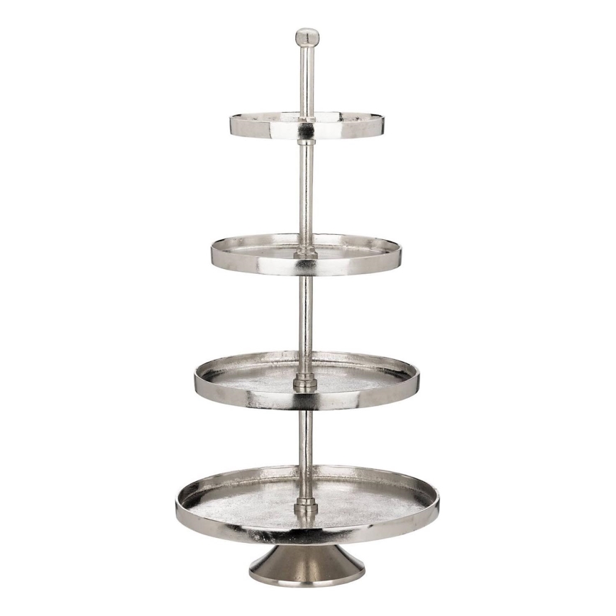 Eglo - Serveerstandaard 70x35 cm glanzend chroom