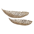 Eglo - SET 2x Decoratief dienblad 44/61 cm goud