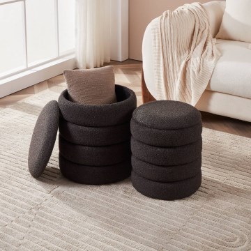 Eglo - SET 2x Krukje diameter 33,5/40 cm zwart