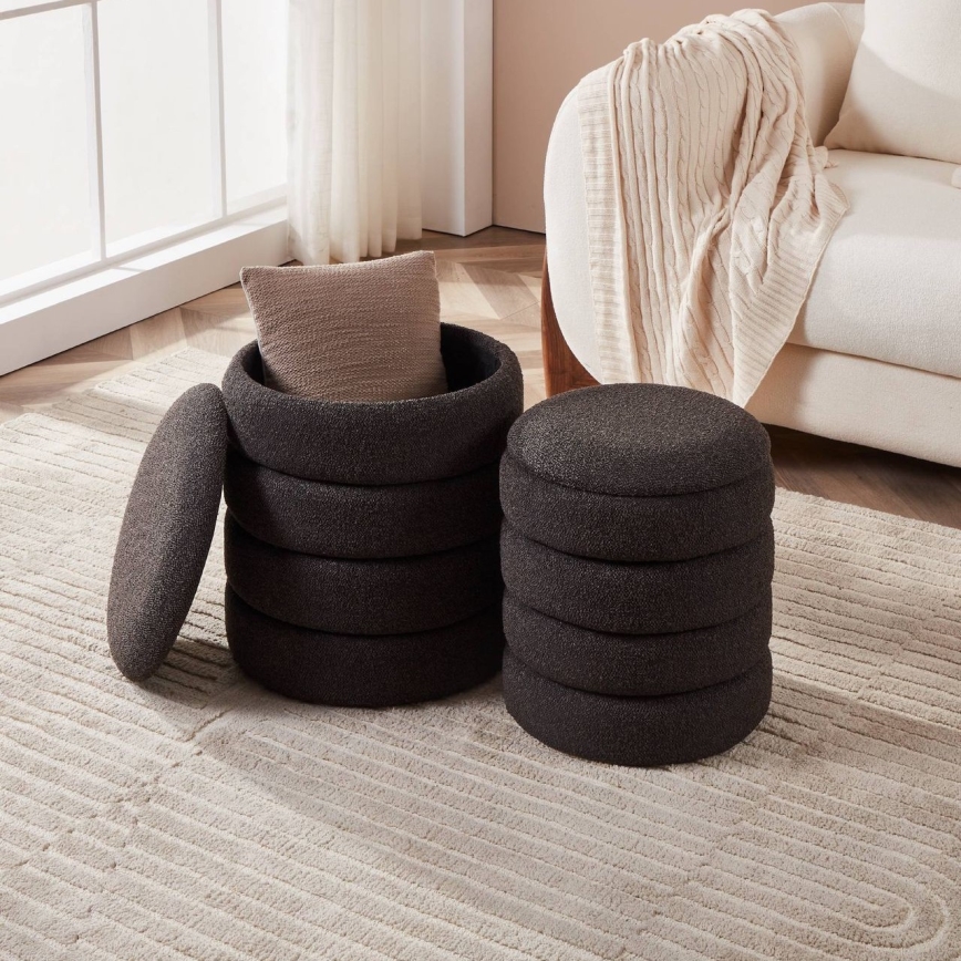 Eglo - SET 2x Krukje diameter 33,5/40 cm zwart