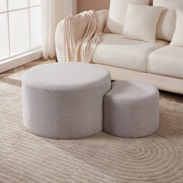 Eglo - SET 2x Krukje grijs