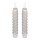 Eglo - SET 2x LED Candle LED/1xAAA 15 cm grijs