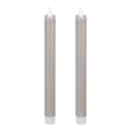 Eglo - SET 2x LED Candle LED/1xAAA 24,5 cm grijs