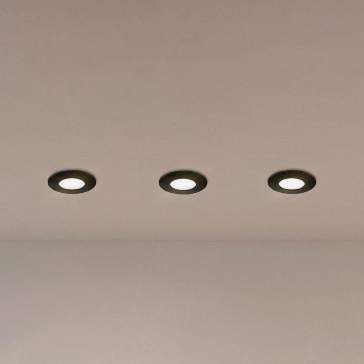 Eglo - SET 3x Hangende LED Badkamer plafond verlichting PINEDA LED/4,9W/230V IP44