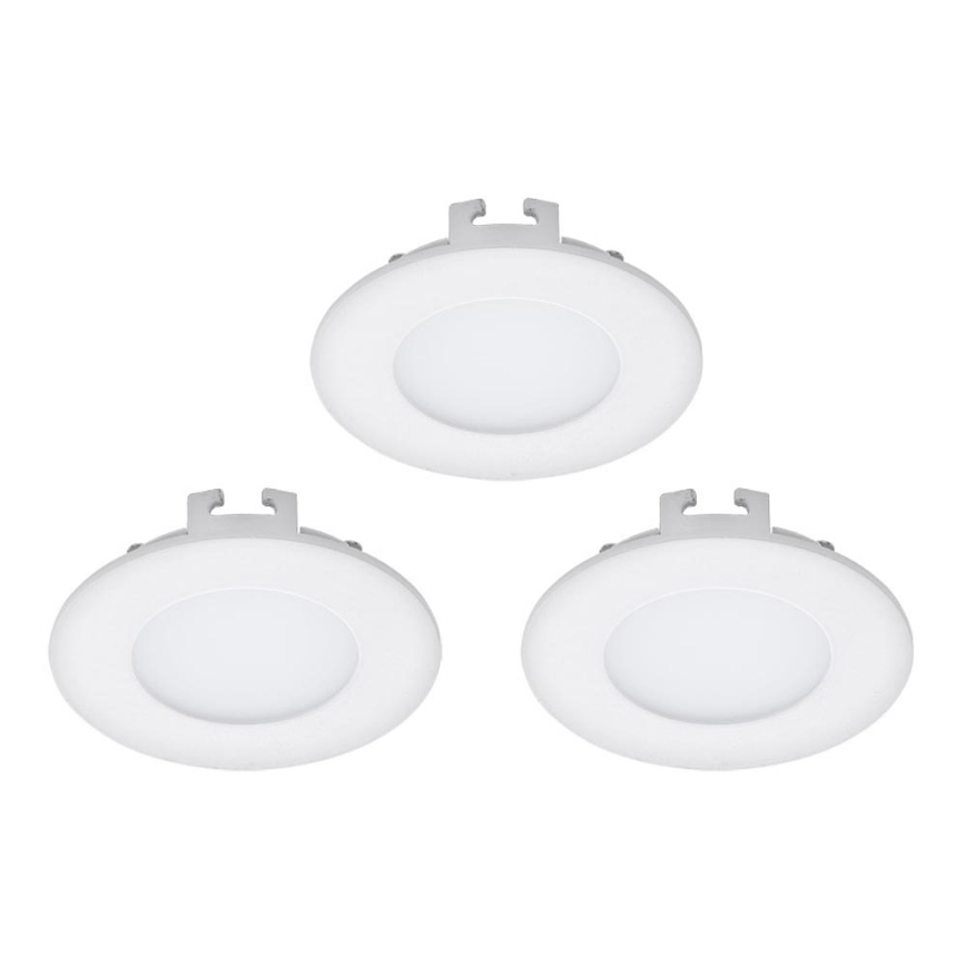 Eglo - SET 3x LED Inbouwspot FUEVA 1 1xLED/2,7W/230V