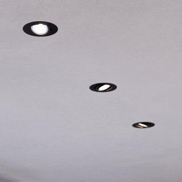 Eglo - SET van 3 dimbare LED inbouwspots SALICETO LED/6W/230V