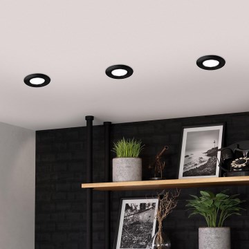 Eglo - SET van 3x LED Inbouwspot PENETO 1xGU10/4,6W/230V