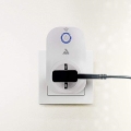 Eglo - Slim stopcontact Connect plug PLUS 2300W SCHUKO Bluetooth