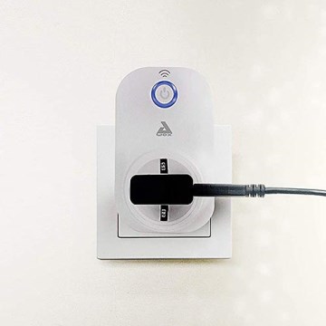Eglo - Slim stopcontact Connect plug PLUS 2300W SCHUKO Bluetooth