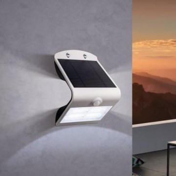 Eglo - Solarverlichting met sensor LED/3,2W/3,7V 2000 mAh IP54