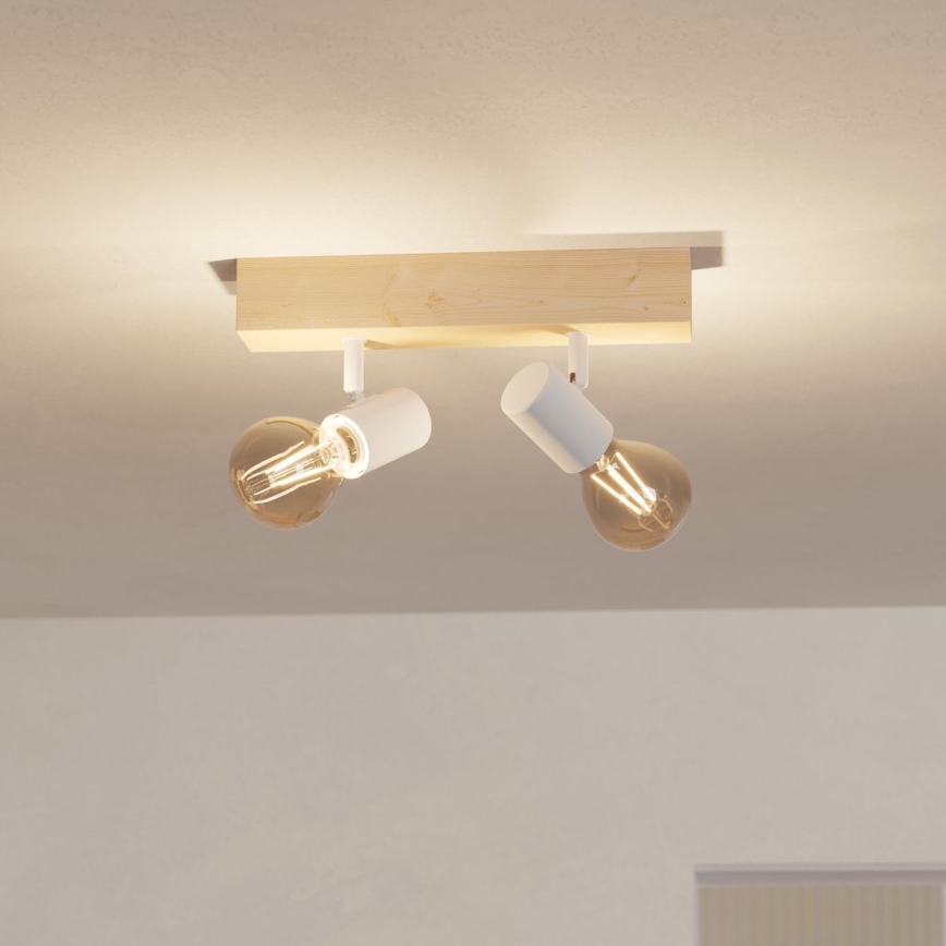 Eglo - Spot TOWNSHEND 2xE27/60W/230V - FSC gecertificeerd