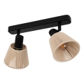Eglo - Spotlamp 2xE14/40W/230V beige/zwart