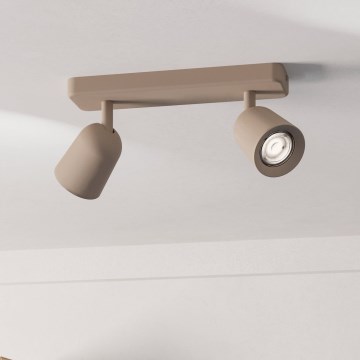 Eglo - Spotlamp 2xGU10/10W/230V beige