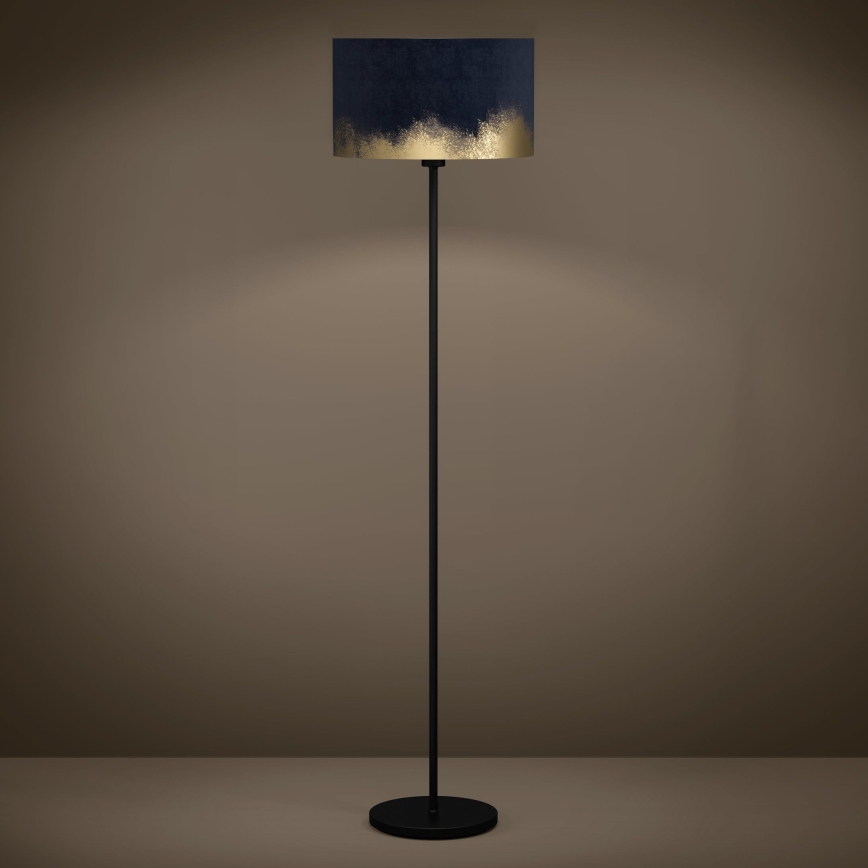 Eglo - Staande Lamp 1xE27/40W/230V blauw/goud