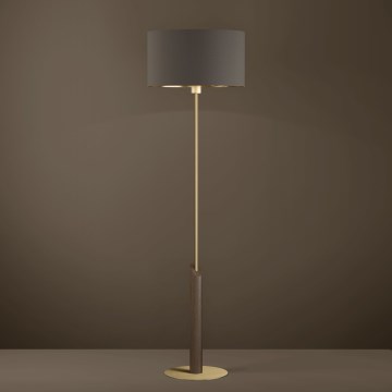Eglo - Staande Lamp 1xE27/40W/230V bruin/goud