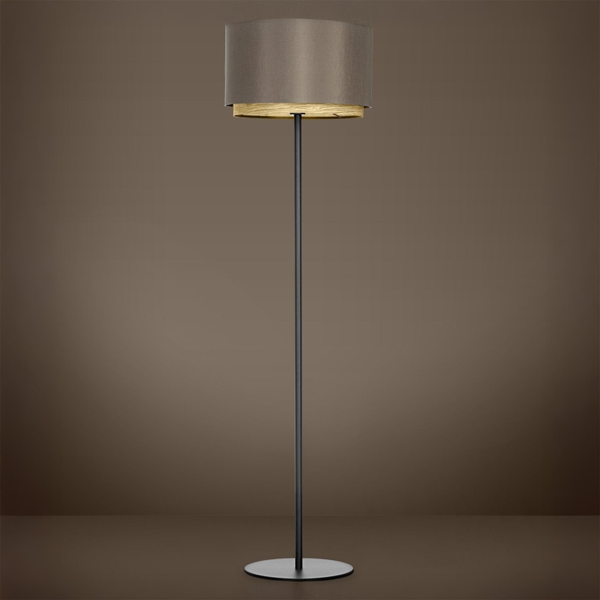 Eglo - Staande Lamp 1xE27/40W/230V bruin