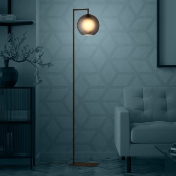 Eglo - Staande Lamp 1xE27/40W/230V gerookt