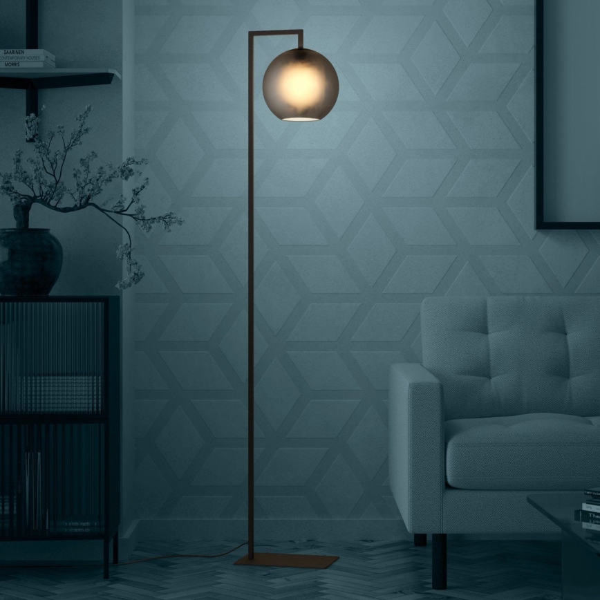 Eglo - Staande Lamp 1xE27/40W/230V gerookt