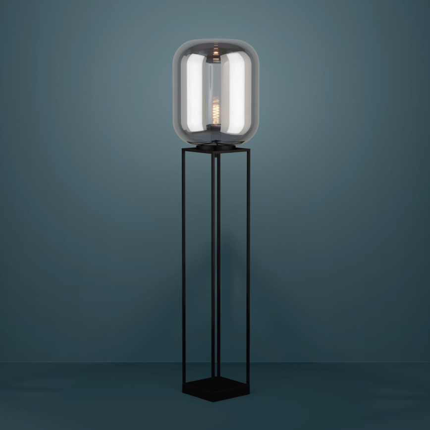 Eglo - Staande Lamp 1xE27/40W/230V gerookt