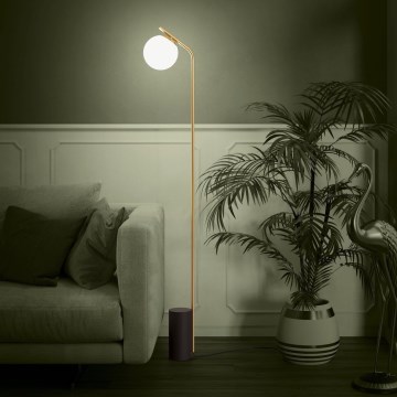 Eglo - Staande Lamp 1xE27/40W/230V goud