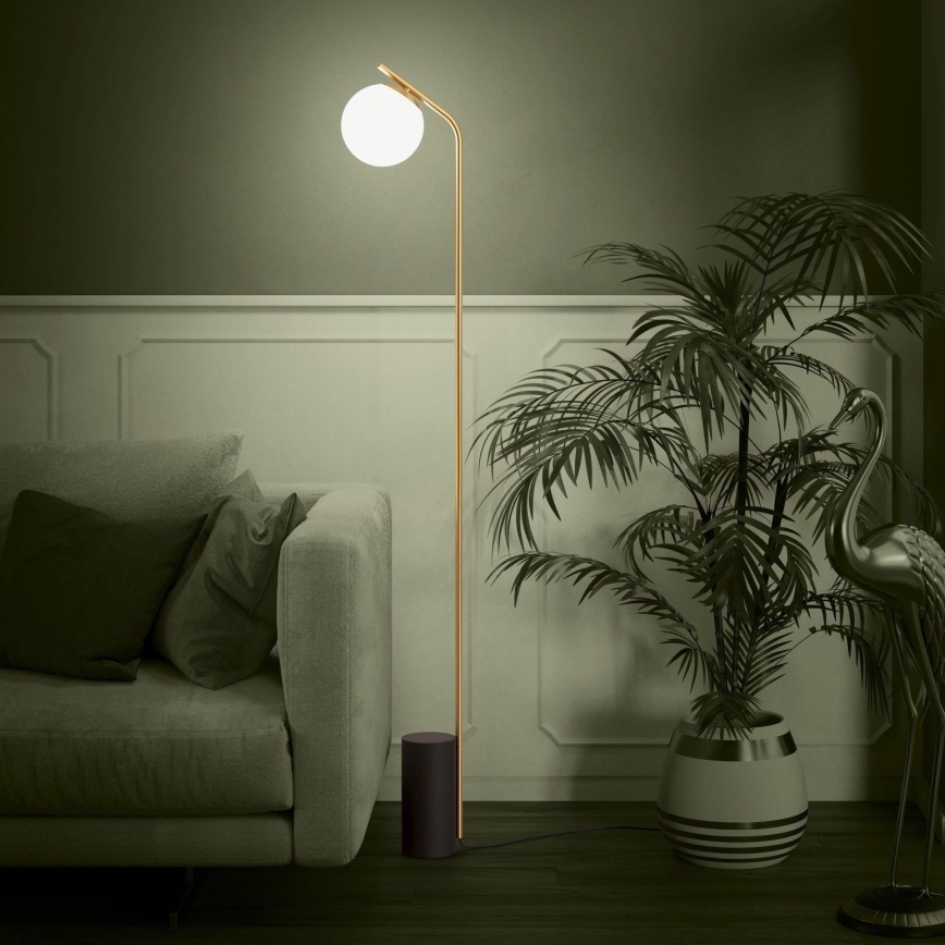 Eglo - Staande Lamp 1xE27/40W/230V goud