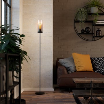 Eglo - Staande Lamp 1xE27/40W/230V zwart