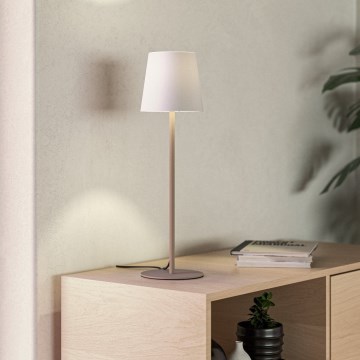 Eglo - Tafellamp 1xE14/40W/230V crème/wit