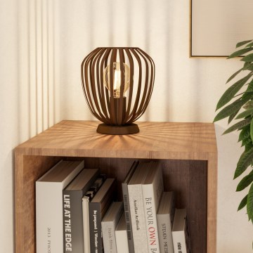 Eglo - tafellamp 1xE27/40W/230V brons