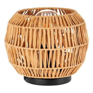 Eglo - Tafellamp 1xE27/40W/230V bruin