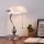 Eglo - Tafellamp 1xE27/60W/230V wit/glanzend chroom