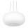 Eglo - Vervangingsglas voor kroonluchter, plafondlamp en lamp OPTICA diameter 45 cm