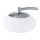 Eglo - Vervangingsglas voor tafellamp ALEANDRO wit