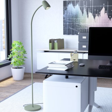 Eglo - Vloerlamp 1xE14/18W/230V groen