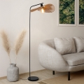 Eglo - Vloerlamp 1xE27/42W/230V bruin/zwart