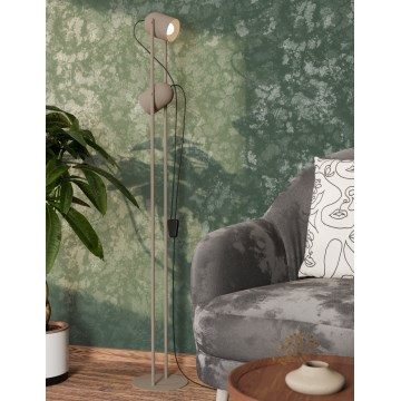 Eglo - Vloerlamp 2xE14/8W/230V beige