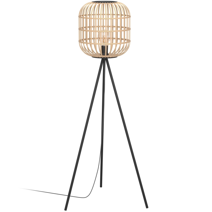 Eglo - Vloerlamp BORDESLEY 1x E27 / 28W / 230V