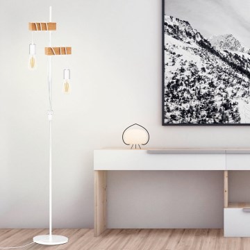 Eglo - Vloerlamp TOWNSHEND 2xE27/10W/230V
