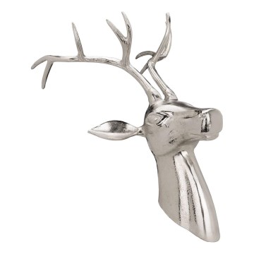 Eglo - wand decoratie 57x37 cm hert/zilver