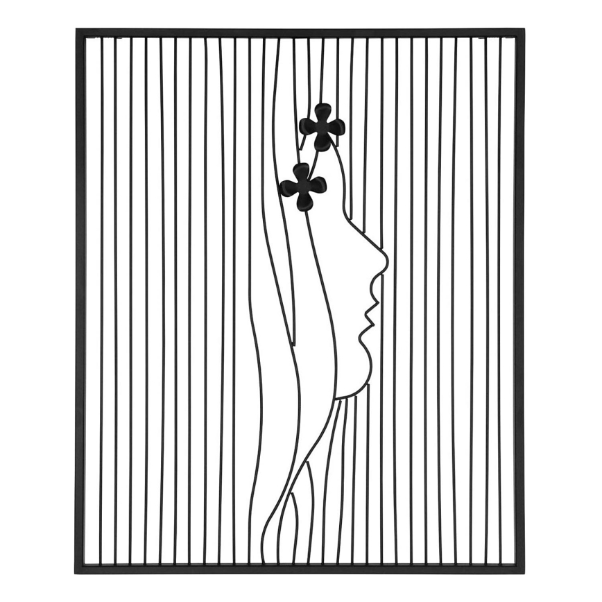 Eglo - wand decoratie 59,5x49,5 cm zwart