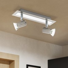 EGLO - Wand- en plafondlamp 2xGU10/LED/3W