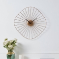 Eglo - Wand klok 1xAA 50x50 cm goud