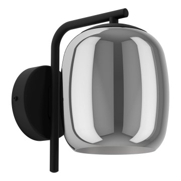 Eglo - Wandlamp 1xE27/28W/230V grijs