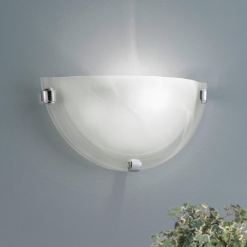 Eglo - Wandlamp 1xE27/60W/230V alabasterglas